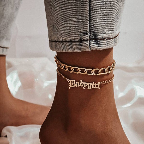 Babygirl Anklet Set