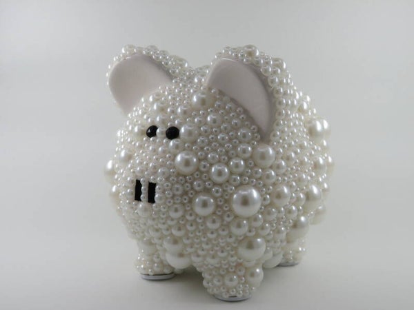 Small Pearl Piggy Bank