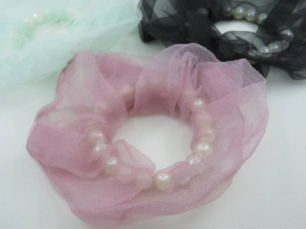 Hidden Pearl Scrunchies.