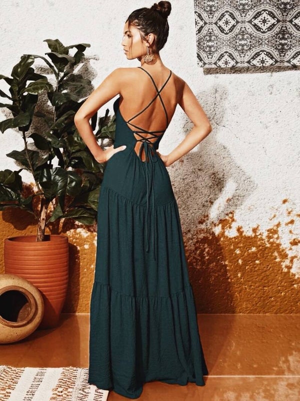 Emerald Maxi Dress