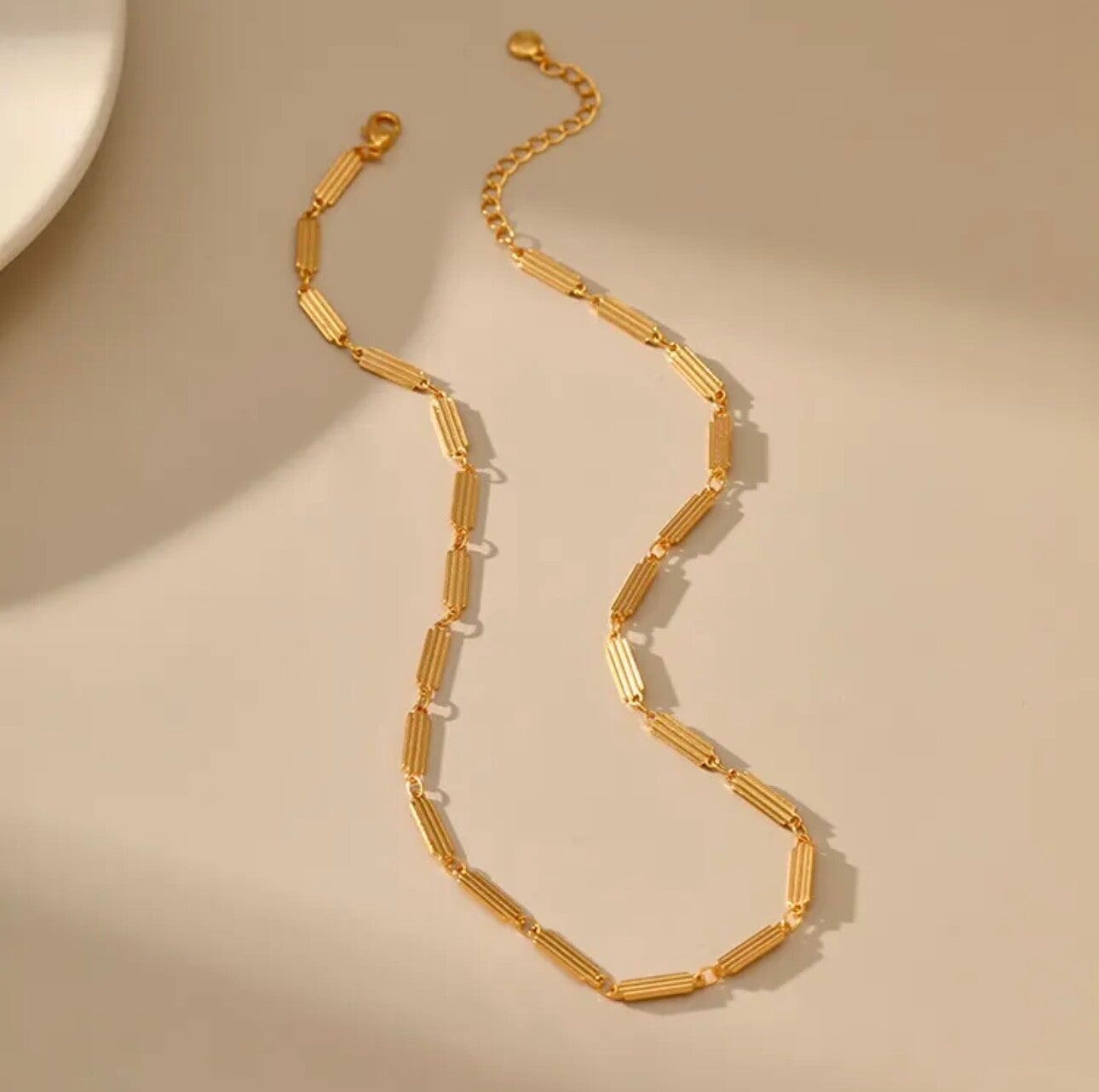 Illusion Block Necklace