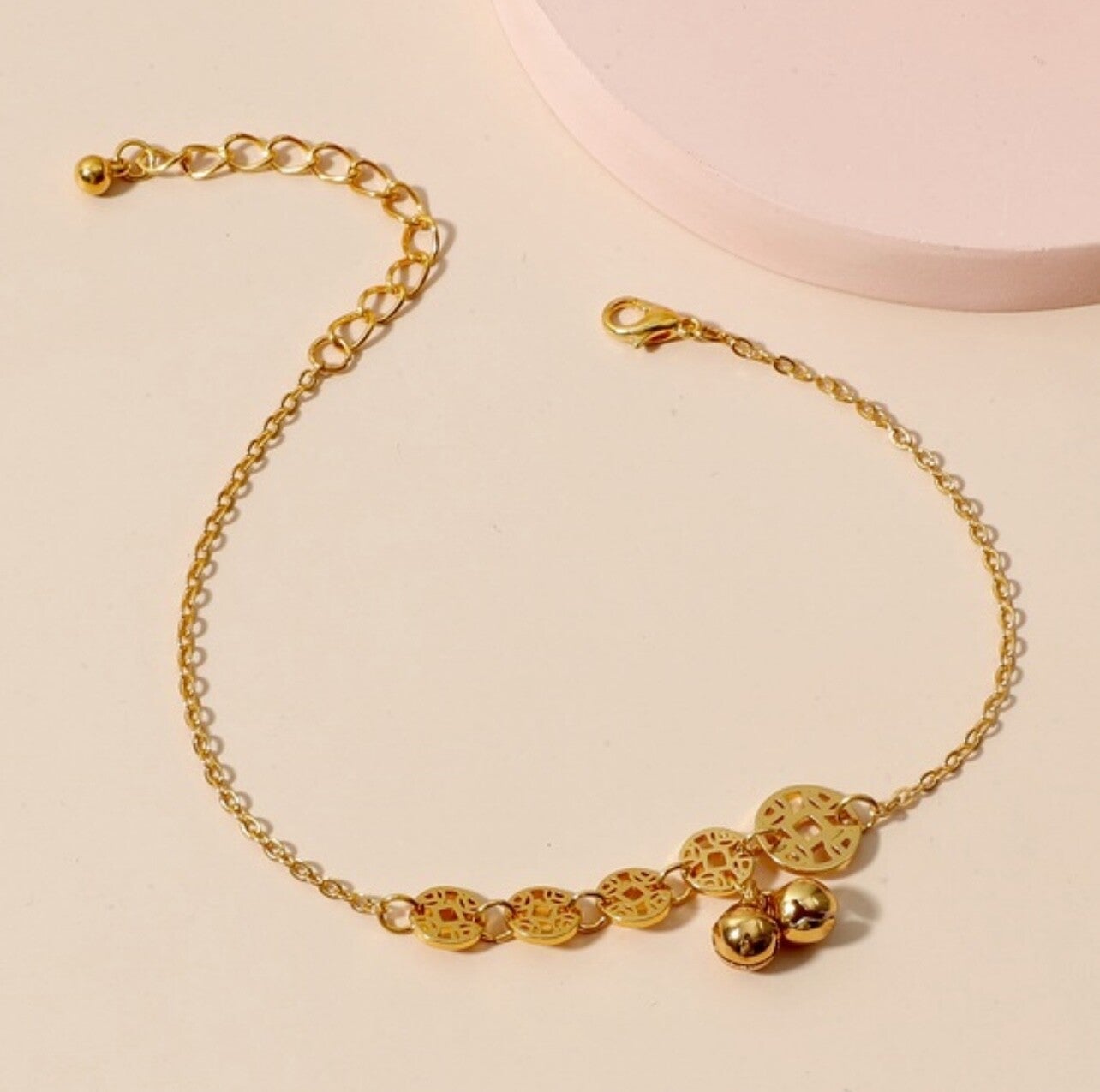 Gold Anklet Chime
