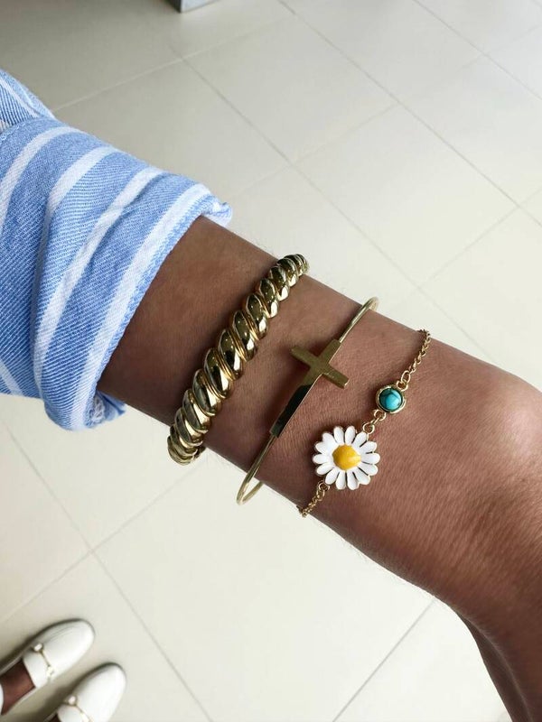 Tibetan Daisy Bracelet