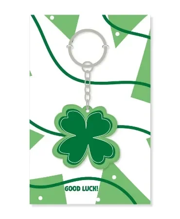 Sleutelhanger - Klavertje vier