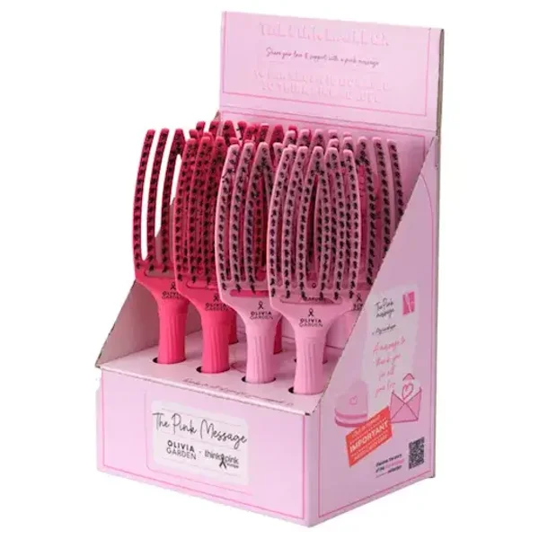 OLIVIA GARDEN FINGERBRUSH THINK PINK