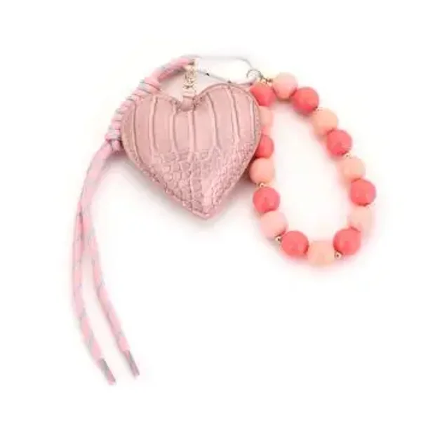 Sleutel hanger / tas hanger roze