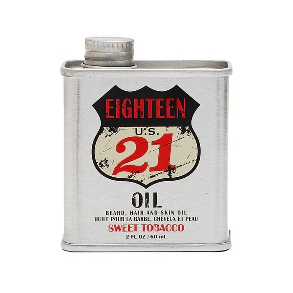 18.21 Man Made Beard & Skin Oil Sweet Tobacco 60ml