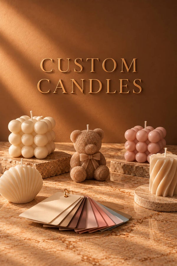 Custom Candles | Jouw Idee, Met de Hand Gemaakt