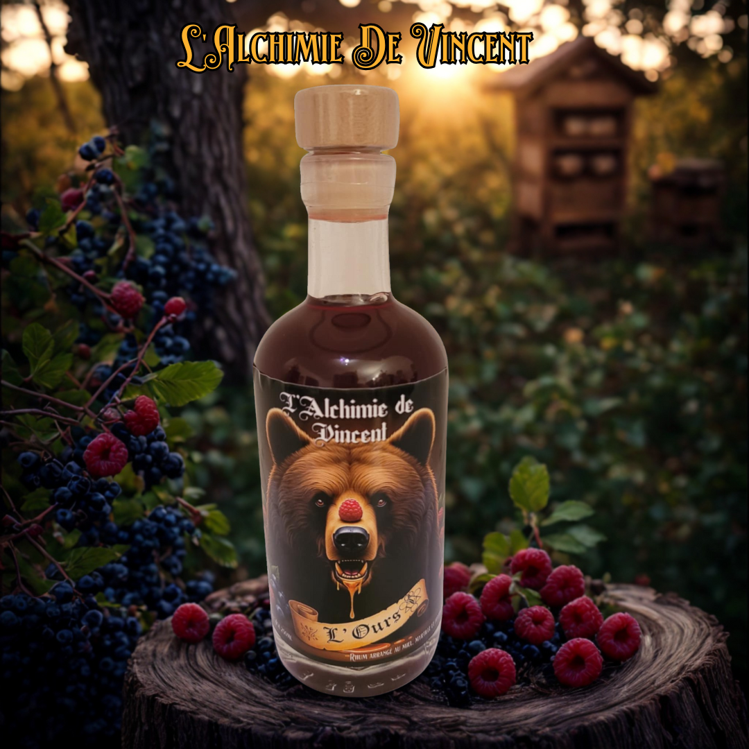 Rhum arrangé "L'Ours" 26% 250ml