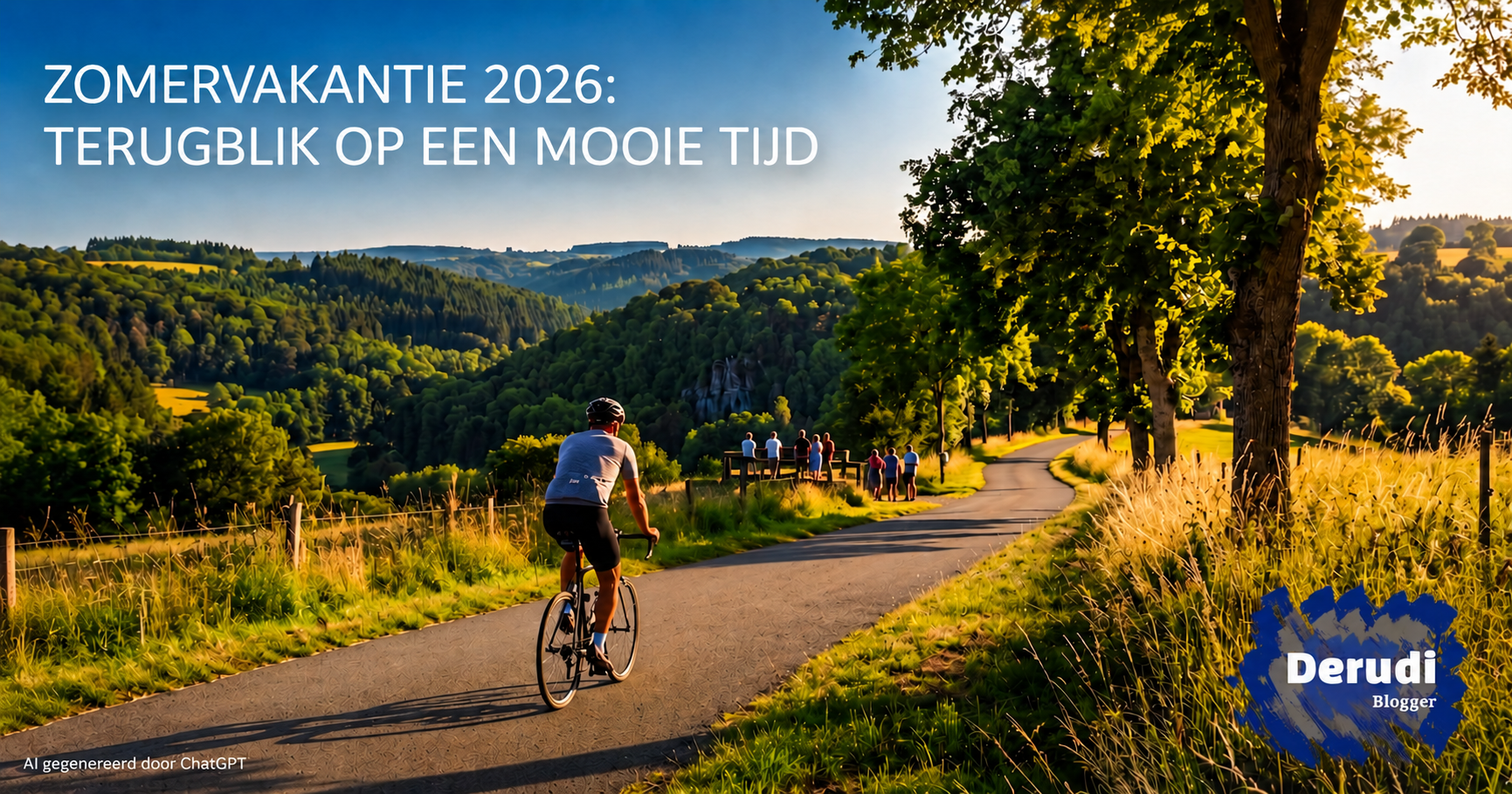 Zomervakantie 2026-AI gegenereerd via Chatgpt