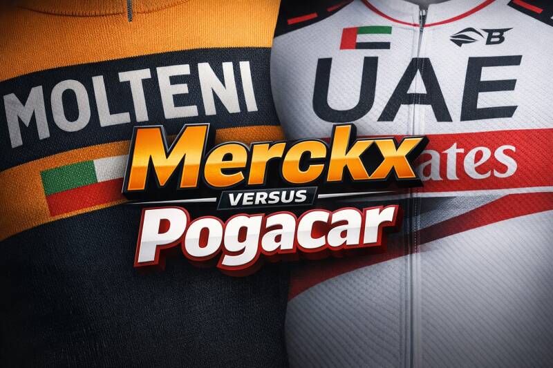 Merckx versus Pogacar