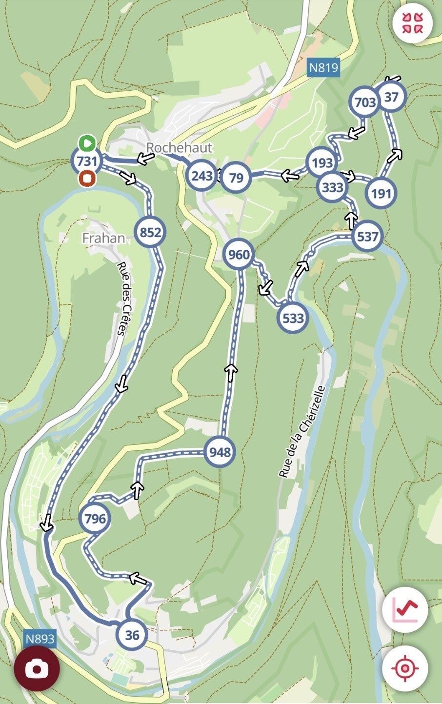 Wandelen in Rochehaut