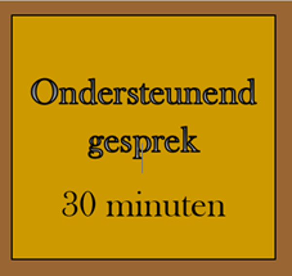 Ondersteunend gesprek