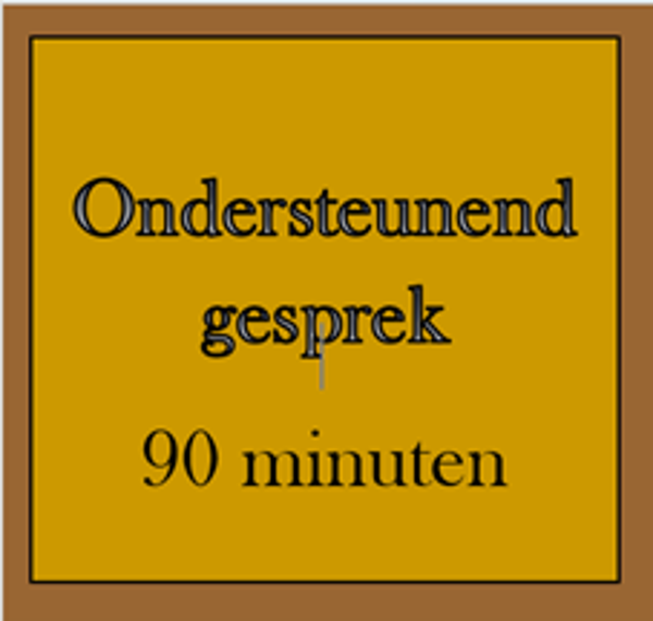 Ondersteunend gesprek