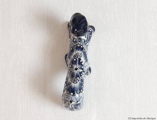 Écureuil bleu - Décoration en Talavera