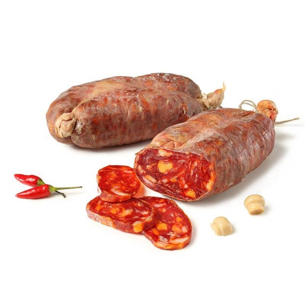Italienische  Soppressata / Salami Pikante Calabrese ca 400gr.