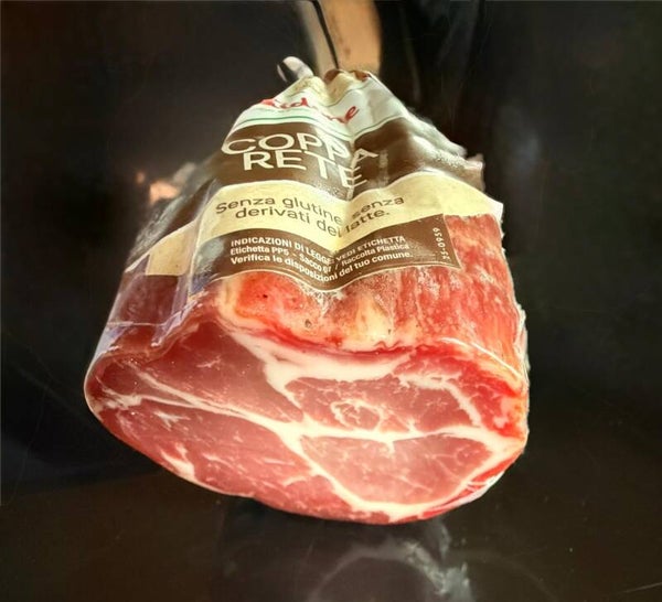 COPPA MAGRA IN RETE VALTIDONE ca.700gr.