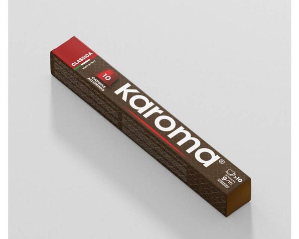 Caffe Karoma Classico 10 Nespresso Kompatible Kapseln