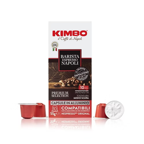 Kimbo – Aluminiumkapseln Barista Espresso Napoli