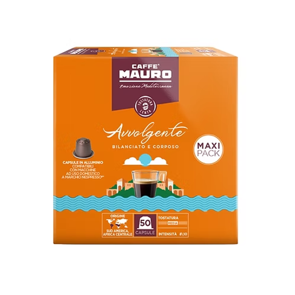 Caffè Mauro «AVVOLGENTE» Nespresso 50 Stück