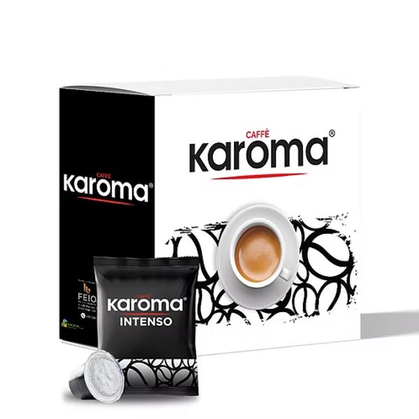Caffe Karoma Intenso 100 Nespresso Kompatible Kapseln