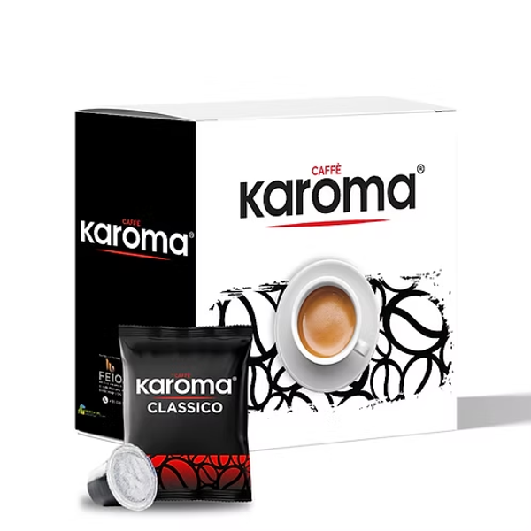 Caffe Karoma Classico 100 Nespresso Kompatible Kapseln