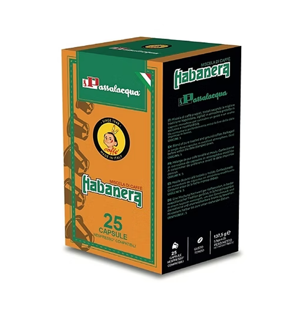 Caffè Passalacqua – Nespresso Komp. Kapseln Habanera