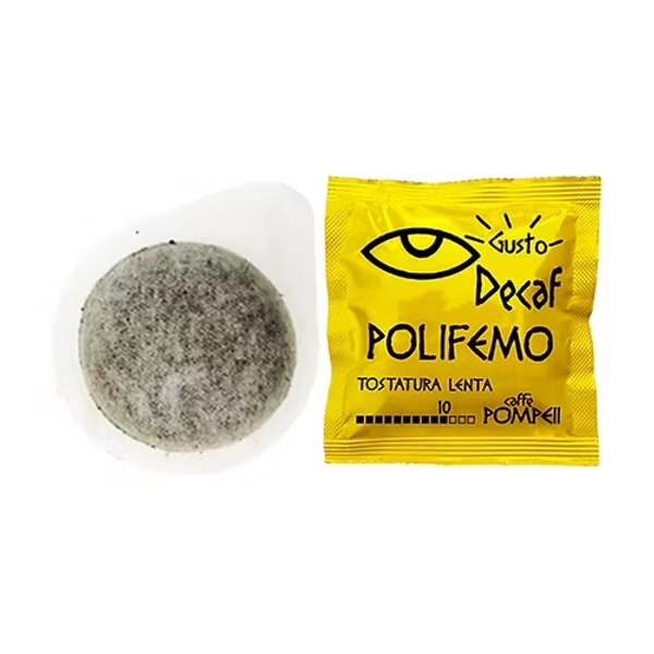 Caffè Pompeii ESE Pads Miscela Polifemo Dek 100