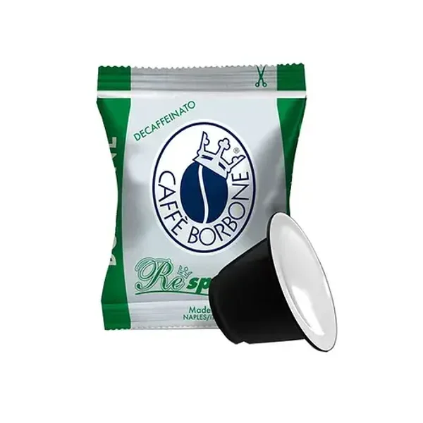 Caffè Borbone - Verde Deka Respresso 100 Stück