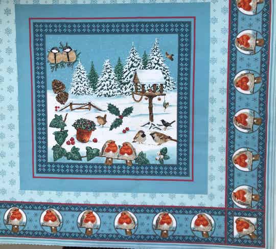 Christmas chr 1 A panel cushion  45x55cm