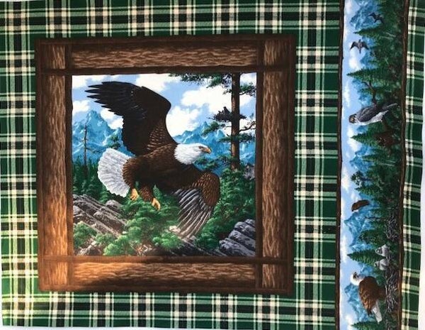 Animals ani 3 B panel cushion  45x55cm