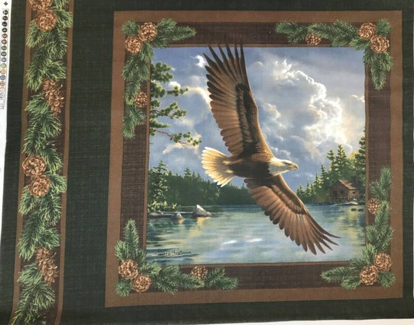 Animals ani 3 H panel cushion  45x55cm