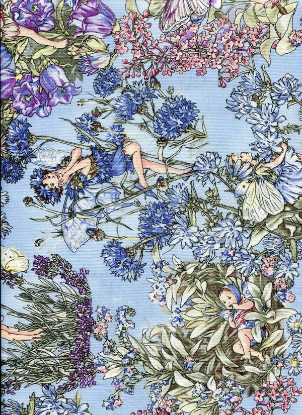 Flower Faries flof 4 long quarter 23x110cm