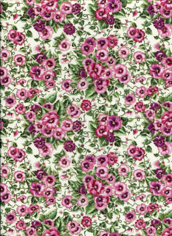 Flowers flo 74 long quarter 23x110 cm