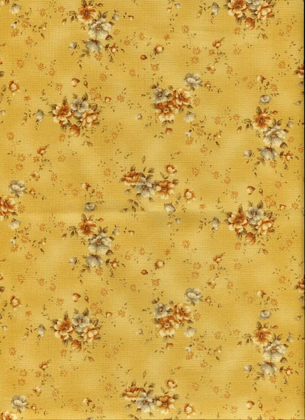 Flowers tone on tone