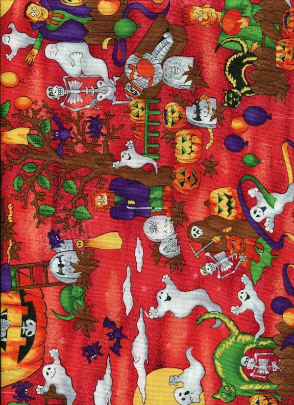 Halloween 2 long quarter 23x110cm