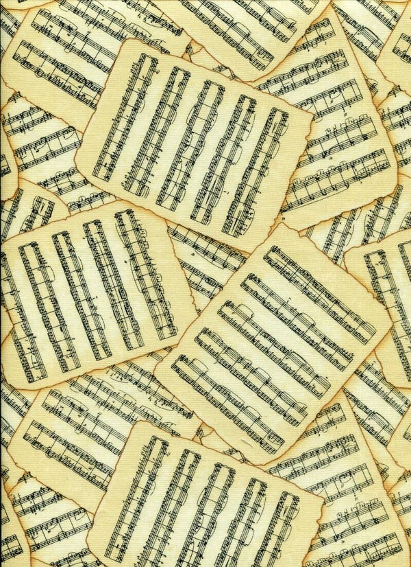 Music mus b 1/3 meter=34x110cm