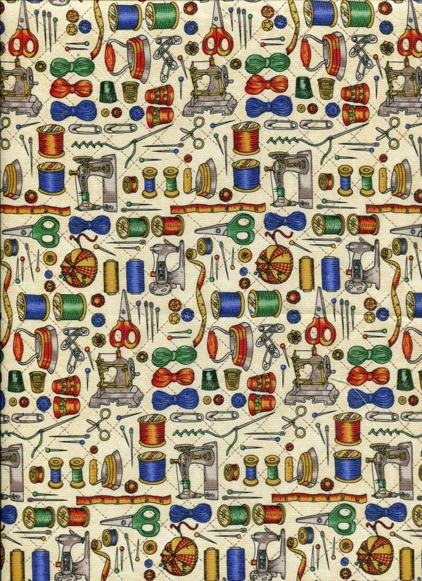 Sewing sew 9 E long quarter 23x110 cm
