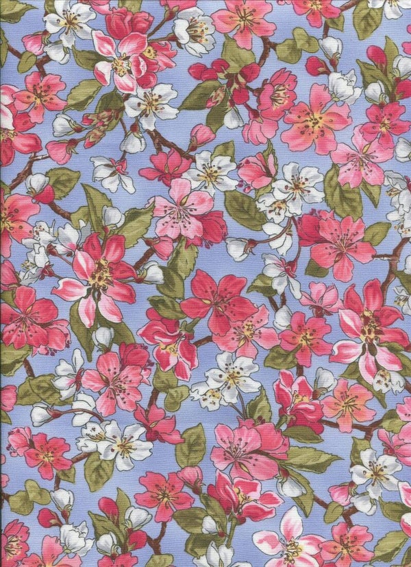 flowers floB 34x110 cm