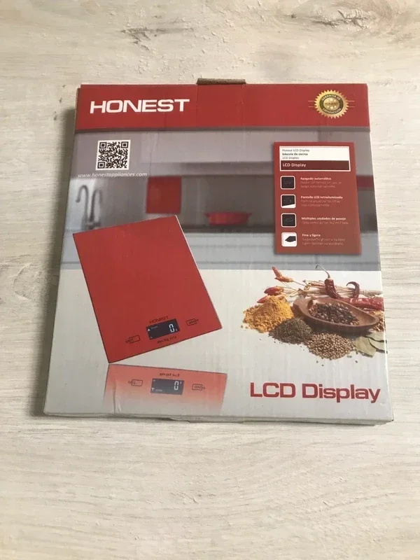 Bilancia digitale da cucina a marchio HONEST (NUOVO)