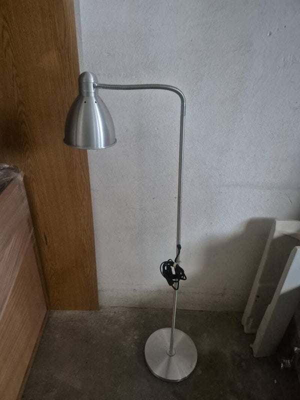 Lampada da terra in alluminio – Lampada da lettura