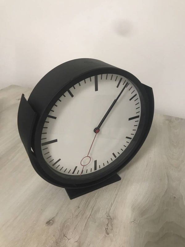 IKEA BISSING OROLOGIO STAZIONE BIFACCIALE INDUSTRIAL DESIGN FUORI PRODUZIONE