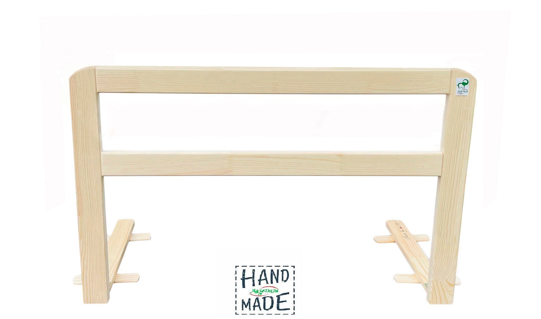 Model: Twins. Wooden Toddler Bed Rails, Safety Guard Rail. Rausfallschutz fürs Bett . ECO. Handmade