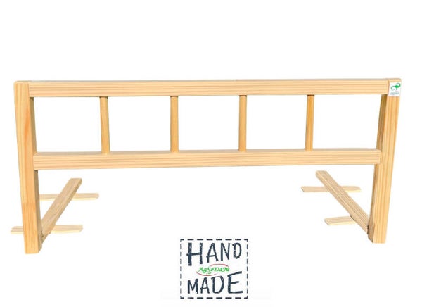 Model: Classic-3 .Wooden Toddler Bed Rails, Safety Guard Rail. Rausfallschutz fürs Bett . ECO. Handmade