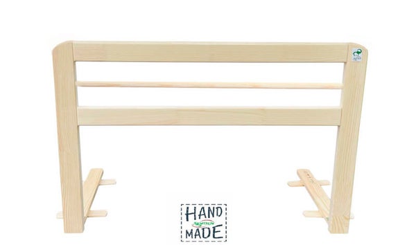 Model: Triplets/Modern .Wooden Toddler Bed Rails, Safety Guard Rail. Rausfallschutz fürs Bett . ECO. Handmade