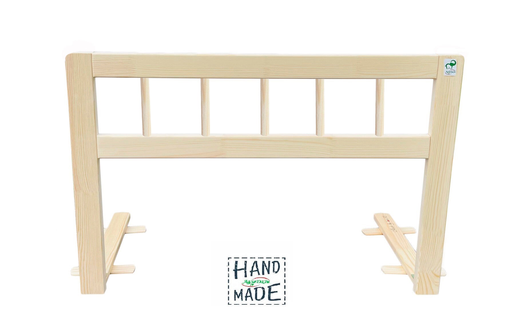 Model: Classic-2. Wooden Toddler Bed Rails, Safety Guard Rail. Rausfallschutz fürs Bett . ECO. Handmade