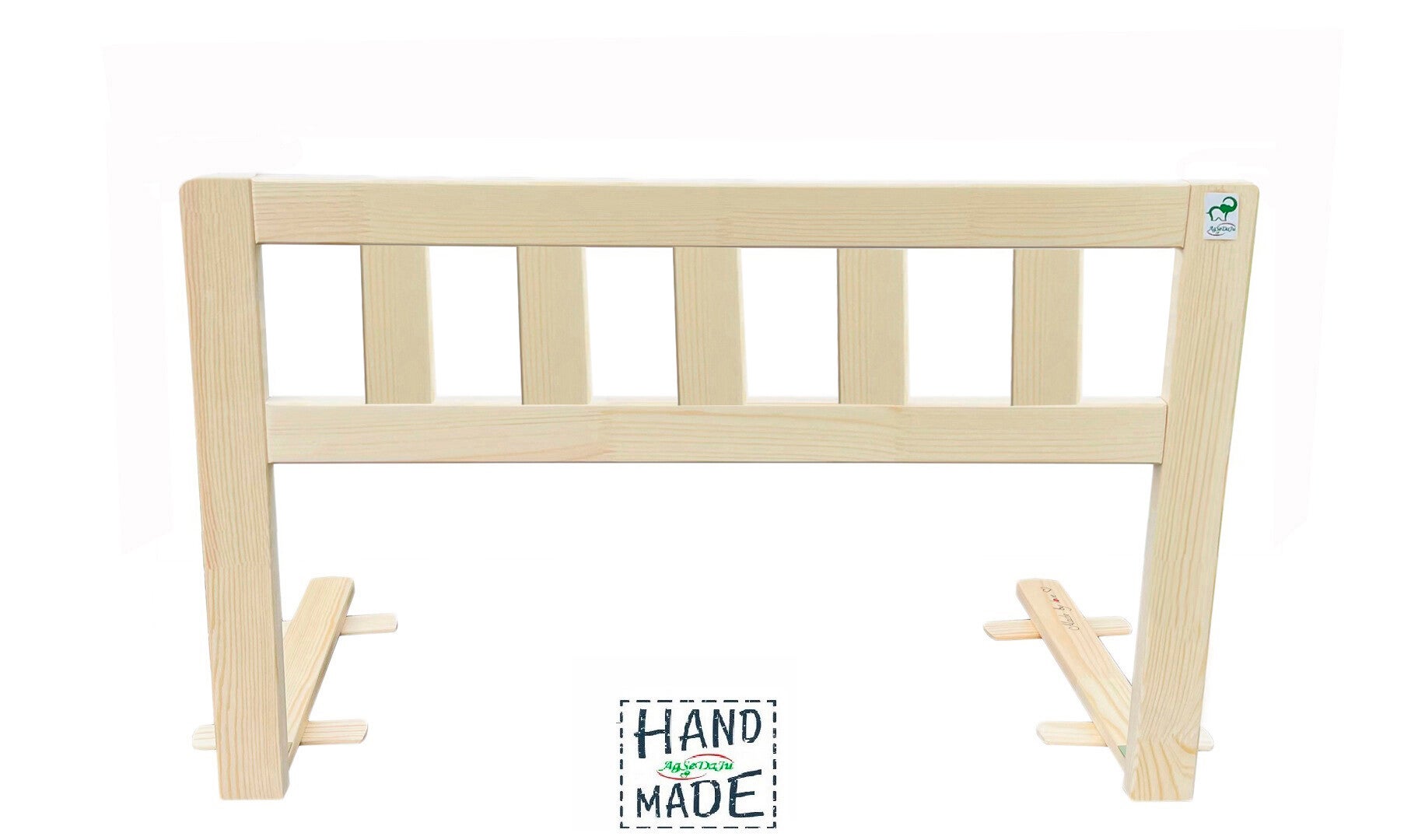 Model: Classic. Wooden Toddler Bed Rails, Safety Guard Rail. Rausfallschutz fürs Bett . ECO. Handmade