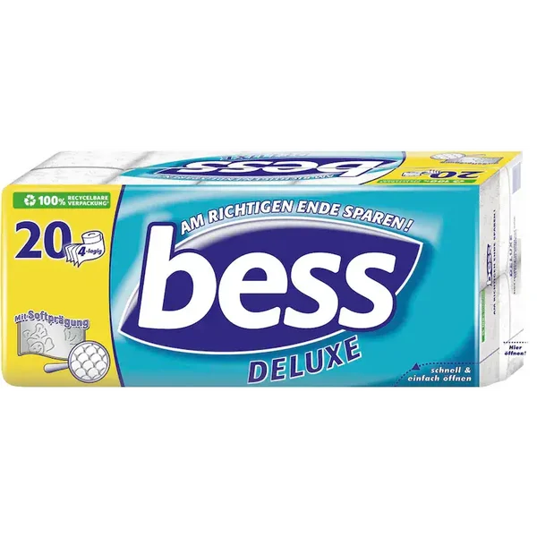 BESS DELUIXE  Toiletttenpapier  4 - lagig
