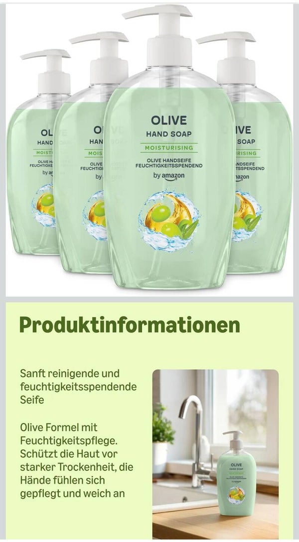 by Amazon Olive Handseife 500ml