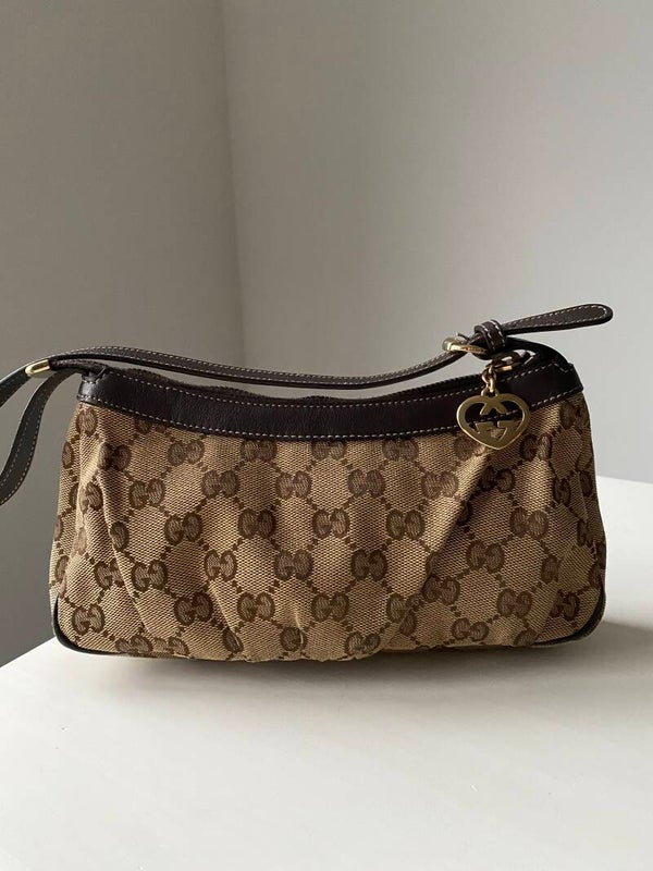 Gucci monogram pochette